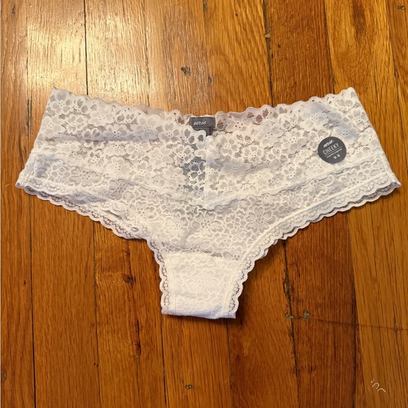 White Lace Cheekie Panties - Picture 1 of 3